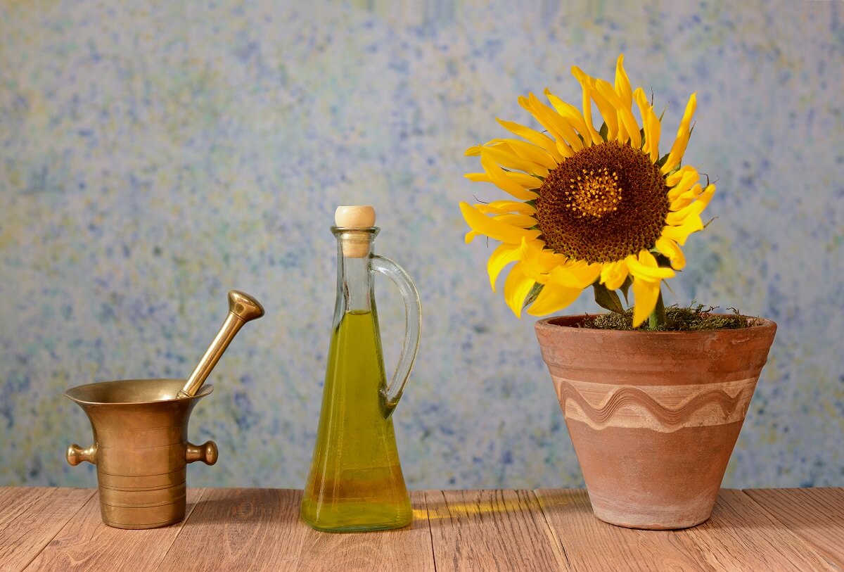 how to store sunflower oil